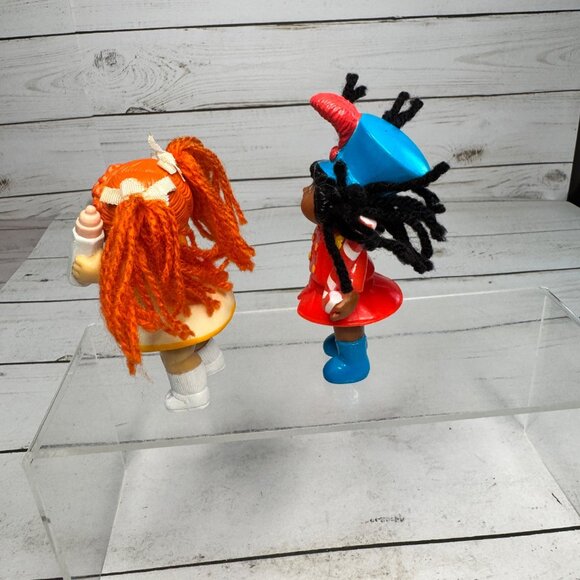 Cabbage Patch Kids McDonalds Toys Lot of 3 Vtg 1992 1993 Figures Yarn Hair - Picture 8 of 11